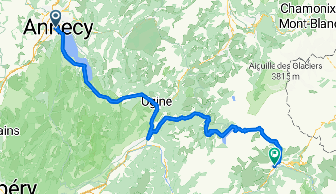 Day 3 Option 2 - Annecy to Bourg Saint Maurice
