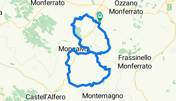 Da Cascina Buffalora Superiore 86, Cereseto a Via San Tommaso 5, Cereseto
