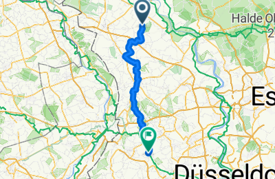 Route in der Bikemap App öffnen