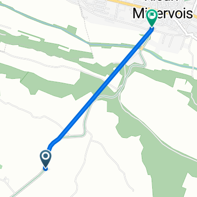 De D206, Rieux-Minervois à Avenue François Ferrié, Rieux-Minervois