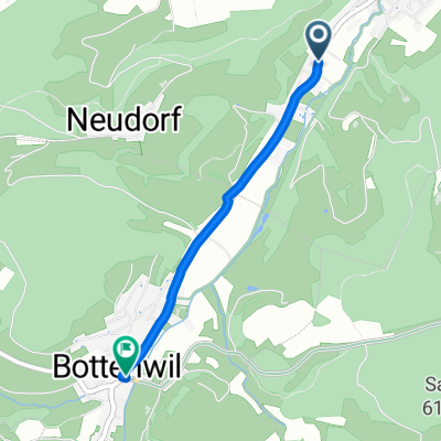 Hofackerweg 3, Uerkheim nach Weiermattstrasse, Bottenwil