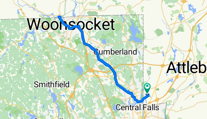 22 Ryans Crossing, Attleboro to 22 Ryans Crossing, Attleboro