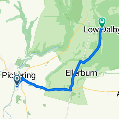 campsite to dalby