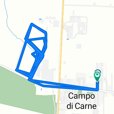 Da Via Aurelio Pertile 4, Campo di Carne a Via Aurelio Pertile 1–7, Campo di Carne
