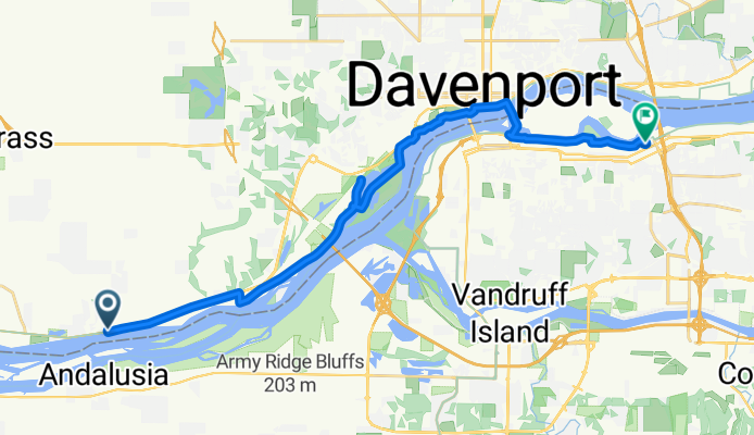 222 W Front St, Buffalo to 1601 River Dr, Moline