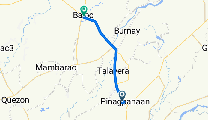 HW2H+JXH, Talavera to Pan-Philippine Highway 3, Santo Domingo