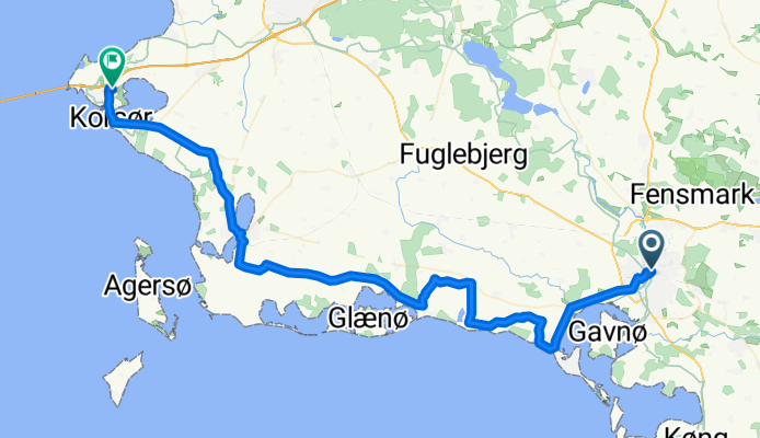 VOSS Naestved - Korsör on AllTrails