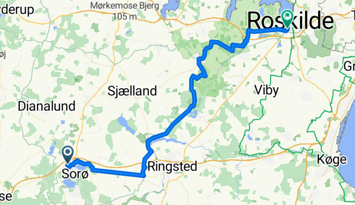 VOSS Sorö- Roskilde on AllTrails