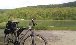 Point fort 1 sur l’itinéraire Bikemap « Uherské Hradiště-Kněždubský háj 30/4/2011 »