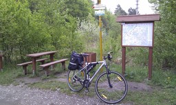 Point fort 5 sur l’itinéraire Bikemap « Uherské Hradiště-Kněždubský háj 30/4/2011 »