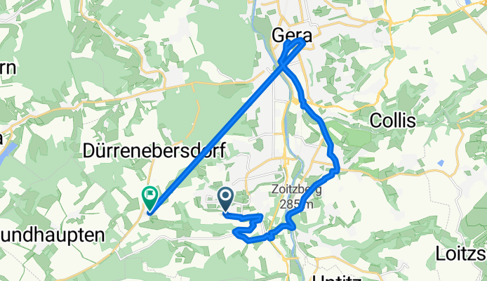 Seydelstraße 6, Gera nach Weißig 12, Gera