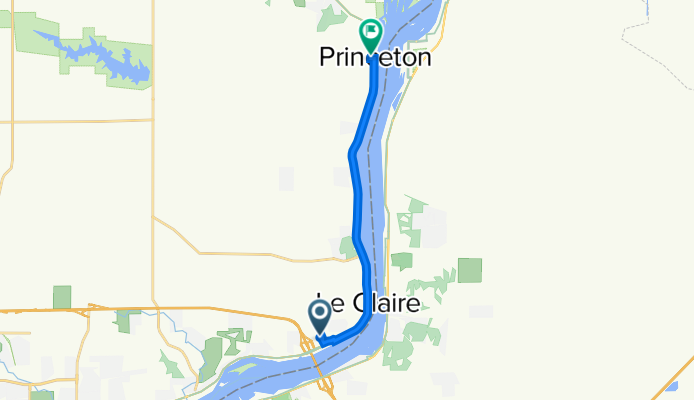 902 Mississippi View Ct, Le Claire to 306 Third St, Princeton