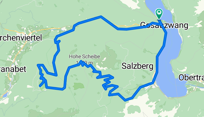 Hallstatt Gosau Rossalm Hallstatt