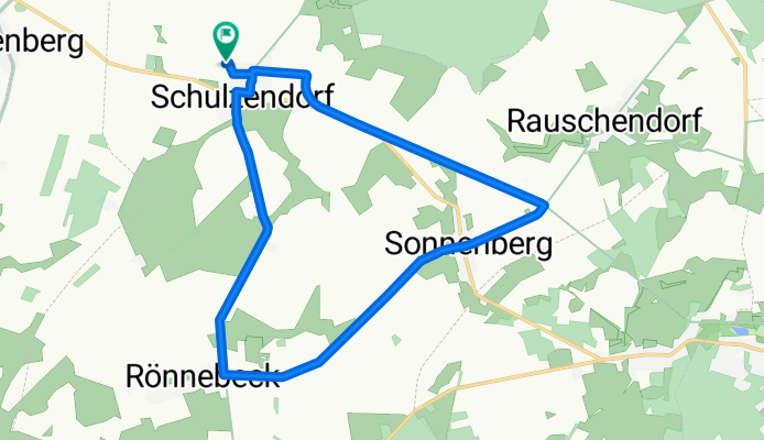 Dollgower Damm 12, Sonnenberg nach Dollgower Damm 12, Sonnenberg