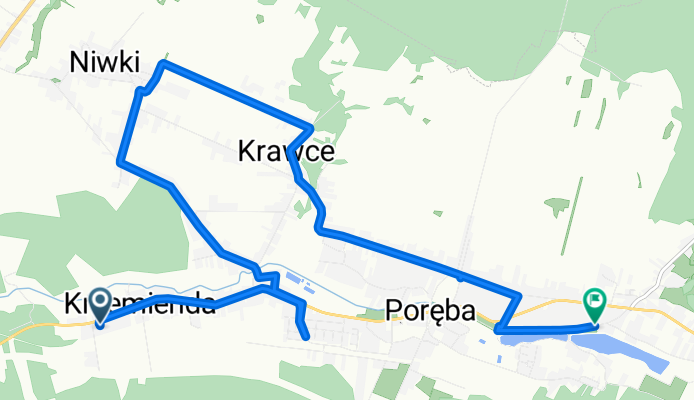 Górnośląska 101, Poręba do Rzeczna 62, Poręba