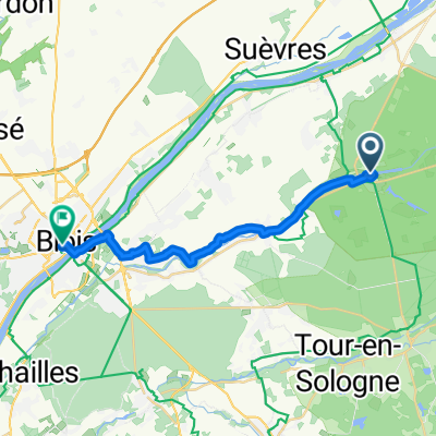 33 Le Château, Chambord to 3 Rue Porte Côté, Blois