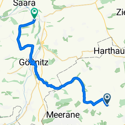 Weidensdorfer Straße 12, Schönberg nach Zürchau 24, Nobitz