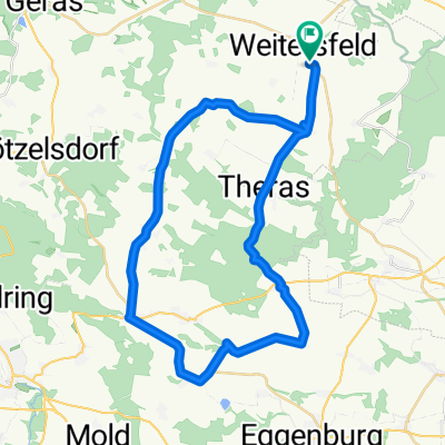 Weitersfeld - Theras - Klein Meiselsdorf - Kainreith