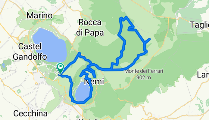 Ariccia-Pratoni-Nemi