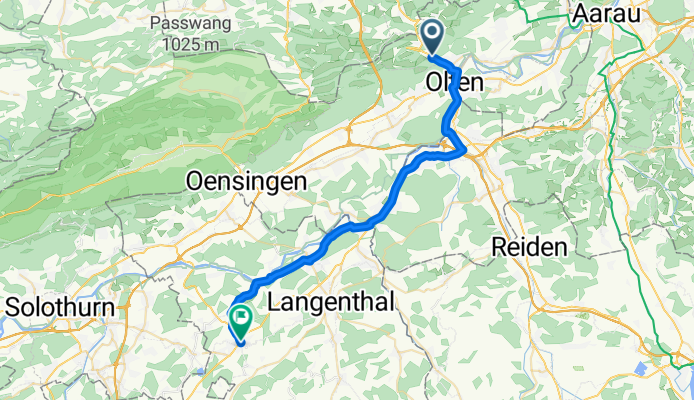 Hauensteinstrasse 7, Trimbach nach Bernstrasse 3, Herzogenbuchsee