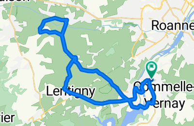 Route in der Bikemap App öffnen