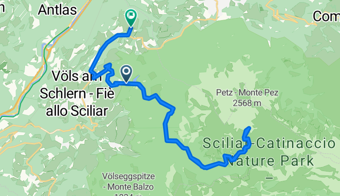 Da Via Laghetto 28, Fiè allo Sciliar a Via Santner 4, Fiè allo Sciliar