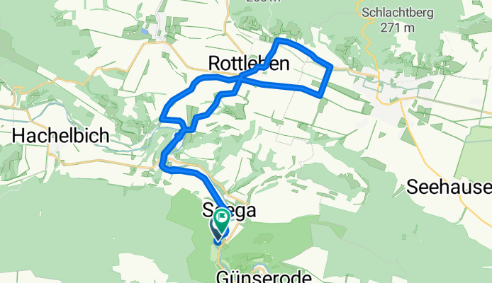 Papiermühle 1 99707, Kyffhäuserland nach Siedlung 16, Kyffhäuserland