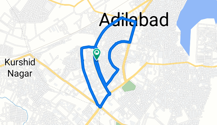 Adilabad - Nagpur Road, Adilabad(U) to Adilabad - Nagpur Road, Adilabad(U)