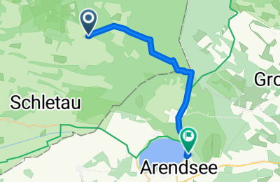 Route in der Bikemap App öffnen