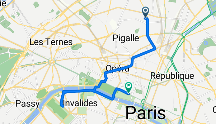 De 80 Rue de Clignancourt, Paris à 91B Rue de Rivoli, Paris