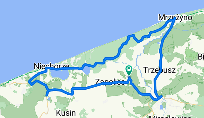Włodarka 22, Trzebiatów do Włodarka 22, Trzebiatów