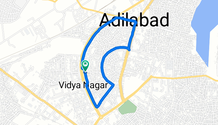 Adilabad - Nagpur Road, Adilabad(U) to Adilabad - Nagpur Road, Adilabad(U)