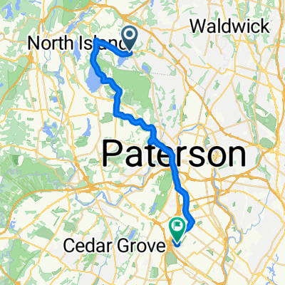 Franklin Lake Road 831, Franklin Lakes to Addison Place 50, Clifton