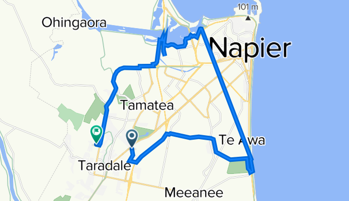 31 Guppy Road, Greenmeadows to 20 Pukekura Place, Taradale