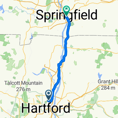 252–324 Cleveland Ave, Hartford to 36–82 Court St, Springfield