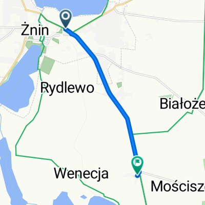 Dworcowa 1, Żnin do Wenecja 38, Żnin