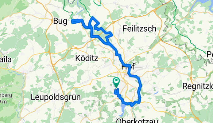 Hof - Joditz - Hof