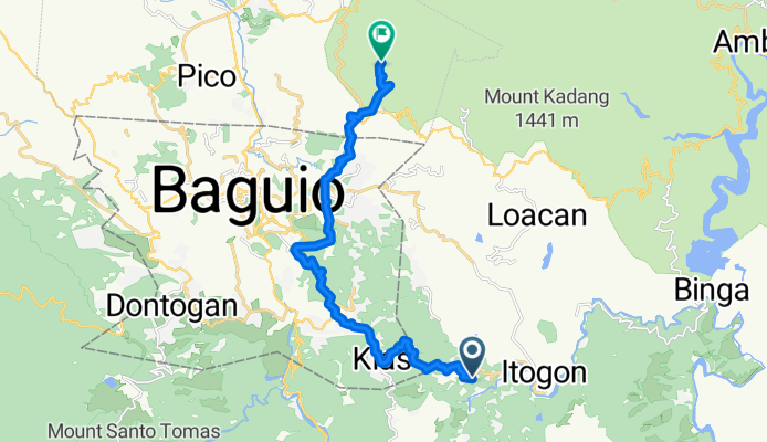 Chosol 277, Itogon to Unnamed Road, La Trinidad