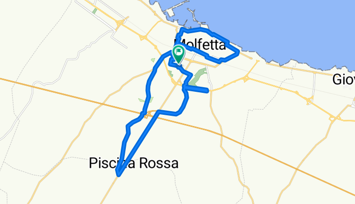 Molfetta - Cava San Leonardo - Piscina Rossa - Centro (Percorso 1)