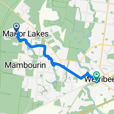 Biscotti Crescent 16, Manor Lakes to Watton Street 70, Werribee