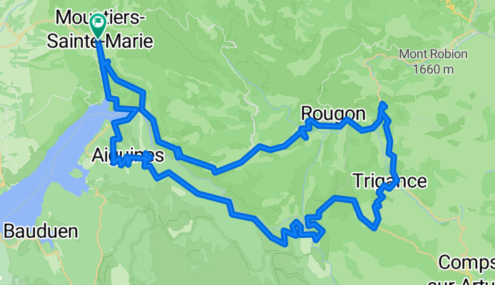 P40 Tour 3 - Gorges Du Verdon CLONED FROM ROUTE 709382