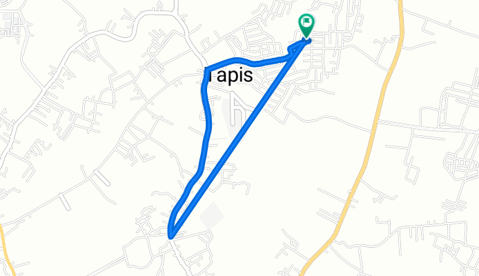 Unnamed Road, Tanah Grogot to Unnamed Road, Tanah Grogot