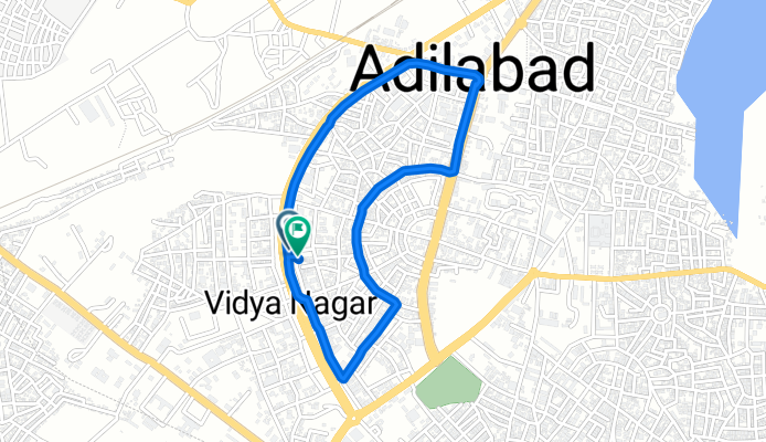 Adilabad - Nagpur Road, Adilabad(U) to Adilabad - Nagpur Road, Adilabad(U)