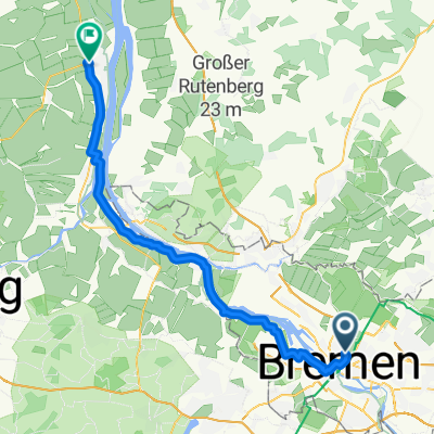 Hollerallee 101, Bremen nach Am Stadion 4, Brake