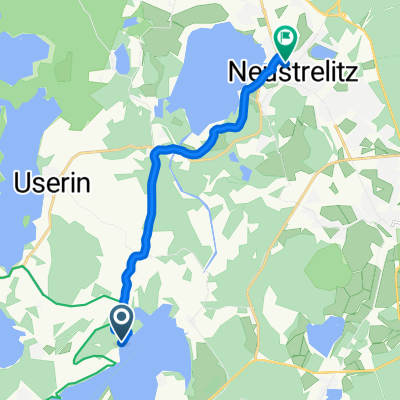 Route nach Zierker Straße 3, Neustrelitz
