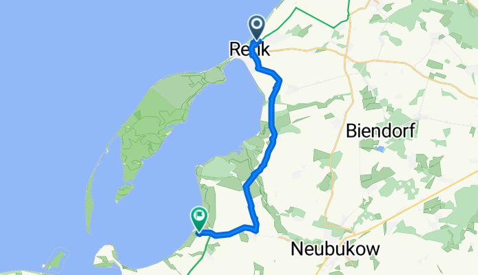 Sanddornweg 2A, Rerik nach Seeweg 1, Am Salzhaff