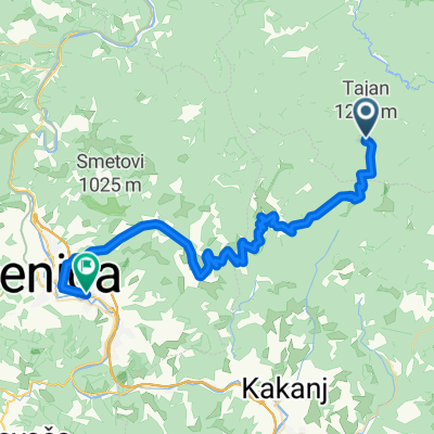 Tajan- Brnjic -Hrastovac-Zenica