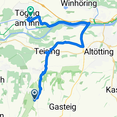 Bräu im Moos Straße 1, Tüßling nach Hauptstraße 26, Töging am Inn