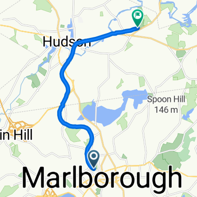 Assabet River Rail Trail, Marlborough to Assabet River Rail Trail, Hudson