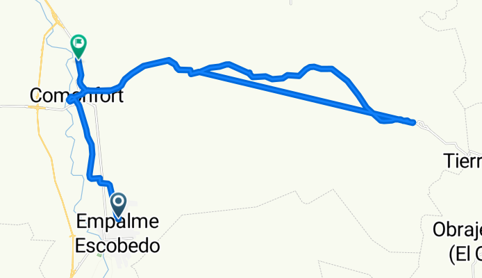 ruta comonfort